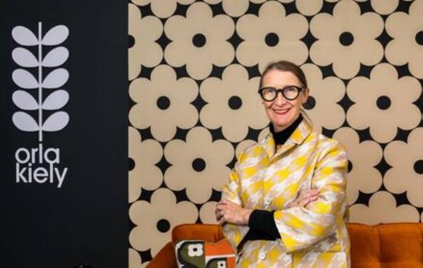 Designer Orla Kiely during her visit to Cork. Picture: David Creedon